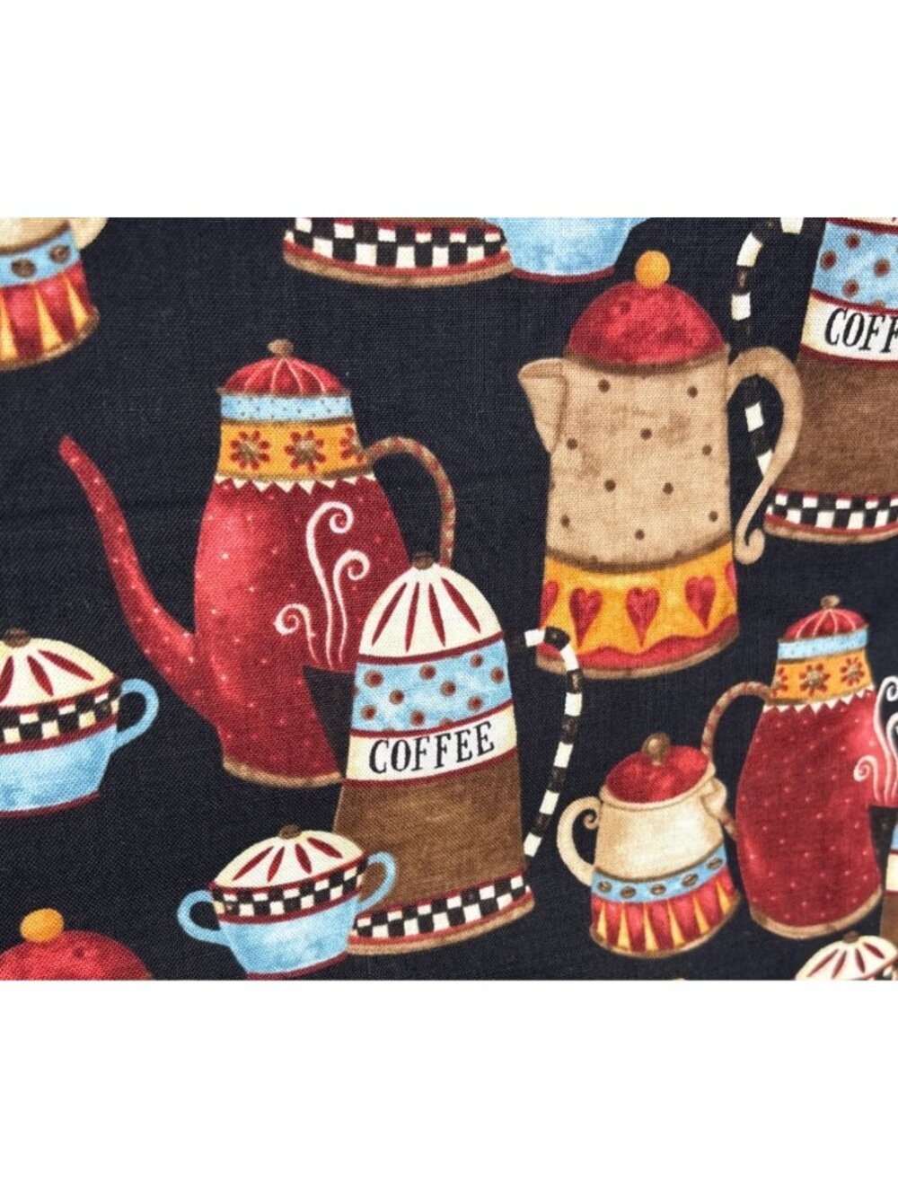 "Coffee House" Fabric Debi Hron for Henry Glass & Co. Inc. Pattern #9955 17 x 44